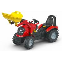 Веломобіль Rolly Toys Трактор з ковшем rollyX-Trac Premium червоно-жовтий (651009)