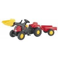 Веломобіль Rolly Toys Трактор з причіпом та ковшем Rolly Toys rollyKid-X (023127)