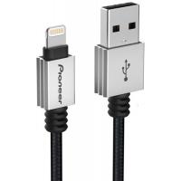 Дата кабель USB 2.0 AM to Lightning 2.0m MFI DuPont Kevlar Pioneer (APS-iLA2-S200)