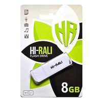 USB флеш накопичувач Hi-Rali 8GB Taga Series White USB 2.0 (HI-8GBTAGWH)