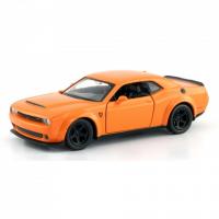 Машина Uni-Fortune Dodge Challenger матова помаранчевий (554040М(С))