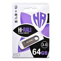 USB флеш накопичувач Hi-Rali 64GB Taga Series Black USB 3.0 (HI-64GB3TAGBK)