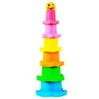 Розвиваюча іграшка BeBeLino Райдужна пірамідка (58065)