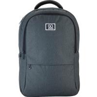 Рюкзак шкільний GoPack Сity 157-2 сірий (GO21-157L-2)