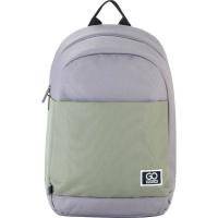 Рюкзак шкільний GoPack Сity 173-3 сірий, хакі (GO21-173L-3)
