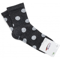 Шкарпетки UCS Socks зі смайлами (M0C0101-2088-11G-gray)