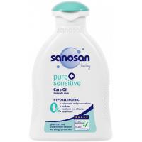 Дитяча олія Sanosan Pure & sensitive гіпоалергенна для чутливо 200 мл (4003583197316)