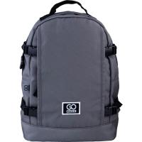 Рюкзак шкільний GoPack Сity 148-1 сірий (GO21-148S-1)