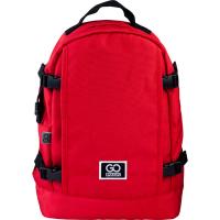Рюкзак шкільний GoPack Сity 148-2 червоний (GO21-148S-2)