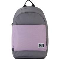 Рюкзак шкільний GoPack Сity 173-1 сіро-рожевий (GO21-173L-1)