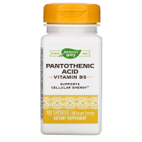 Вітамін Nature's Way ¶Пантотенова кислота, Pantothenic Acid, 250 мг, 100 капсул (NWY-40491)