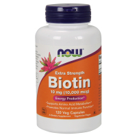 Вітамін Now Foods Біотин (В7) 10000 мкг, 120 гелевих капсул (NOW-00479)