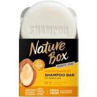 Твердий шампунь Nature Box Для живлення волосся з Аргановою олією 85 г (90443718)