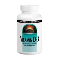 Вітамін Source Naturals Вітамін D-3 2000IU, 200 капсул (SNS-02145)