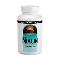 Вітамін Source Naturals Ніацин (В3) 100мг, 250 таблеток (SNS-00502)