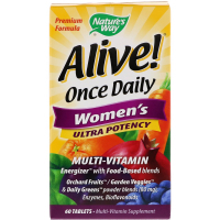 Мультивітамін Nature's Way Мультивітаміни Для Жінок, Alive! Ultra Potency Multi-Vitamin (NWY-15686)