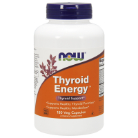 Мінерали Now Foods Комплекс для щитовидної Залози Thyroid Energy, 180 гелевих к (NOW-03369)