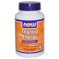 Мінерали Now Foods Підтримка щитовидної Залози, Thyroid Energy, 90 гелевих капс (NOW-03368)