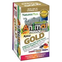 Мультивітамін Natures Plus Мультивітаміни для Дітей, Смак Асорті, Animal Parade Gold, 6 (NAP-29927)