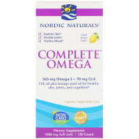 Жирні кислоти Nordic Naturals Омега Комплекс з лимоном, Complete Omega, Lemon, 1000 мг, 12 (NOR-02770)