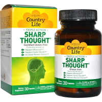 Вітамінно-мінеральний комплекс Country Life Комплекс для Підтримки Мозковий Діяльності, Sharp Thou (CLF-04947)