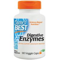 Пробіотики Doctor's Best Травні ферменти, Digestive Enzymes, 90 капсул (DRB-00047)
