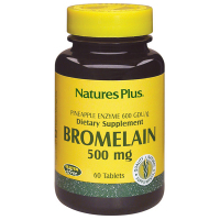 Трави Natures Plus Бромелайн 500 мг, 60 таблеток (NTP4408)