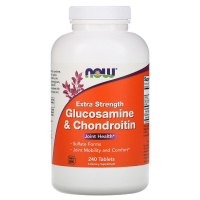 Вітамін Now Foods Глюкозамін І Хондроітин Посиленої дії, Glucosamine & Ch (NOW-03244)