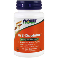 Пробіотики Now Foods Пробіотик для Покращення Шлункового Тракту, Gr8-Dophilus, 6 (NOW-02912)