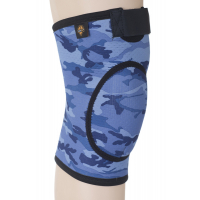 Бандаж ARMOR на колінний суглоб і зв'язки, закритий, M, синій (ARK2106/M/син.)