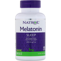 Амінокислота Natrol Мелатонін, Melatonin 3 мг, 240 таблеток (NTL-16068)