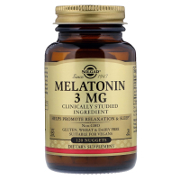 Амінокислота Solgar Мелатонін 3 мг, 120 жувальних таблеток (SOL-01935)
