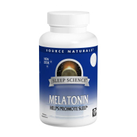 Амінокислота Source Naturals Мелатонін 3 мг, Sleep Science, 120 таблеток швидкої дії (SN0066)