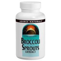 Трави Source Naturals Екстракт Брокколі 250 мг, 60 таблеток (SNS-01104)