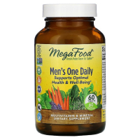 Мультивітамін MegaFood Мультивітаміни для чоловіків, Men's One Daily, 60 таблеток (MGF-10107)