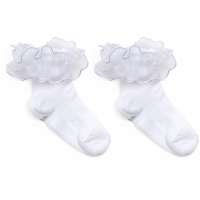 Шкарпетки UCS Socks з рюшами (M0C0102-2022-12-white)