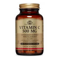 Вітамін Solgar Вітамін C, 500 мг, Vitamin C, 500 mg, 100 вегетаріанських ка (SOL-03260)