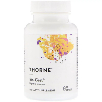 Вітамін Thorne Research Травні ферменти Біо-Гест, Bio-Gest, 60 капсул (THR-40402)