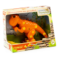 Конструктор Polesie динозавр Тиранозавр, 40 елементів і коробці (77158)