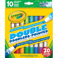 Фломастери Crayola Набір Washable Двосторонні 10 шт (256347.012)