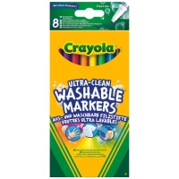 Фломастери Crayola Набір Ultra-Clean Washable тонка лінія 8 шт (256351.012)