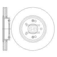 Гальмівний диск HI-Q SD1086