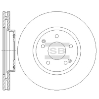 Гальмівний диск HI-Q SD3042