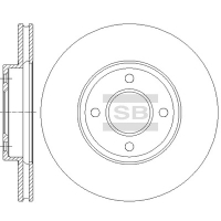 Гальмівний диск HI-Q SD4235