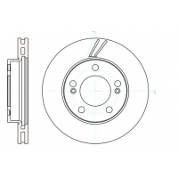 Гальмівний диск REMSA 61040.10