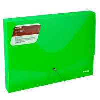 Папка на резинках Axent A4 800 мкм Transparent green (1502-26-A)