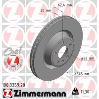 Гальмівний диск ZIMMERMANN 100.3359.20