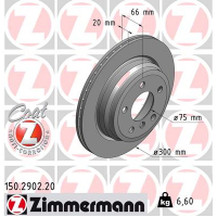 Гальмівний диск ZIMMERMANN 150.2902.20