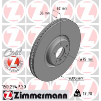 Гальмівний диск ZIMMERMANN 150.2947.20