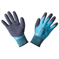 Захисні рукавички Neo Tools поліестер з латексним покриттям (2 шари), р. 8 (97-643-8)
